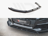 Maxton Design FRONT SPLITTER V.4 AUDI RS3 8V FACELIFT (2017-UP)