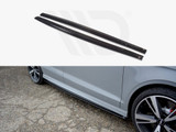 Maxton Design SIDE SKIRTS DIFFUSERS AUDI RS3 8V FACELIFT SEDAN (2017-20)