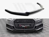 Maxton Design FRONT SPLITTER V.2 AUDI S3 SPORTBACK 8V FACELIFT