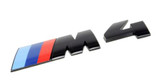 Gloss Black BMW M4 Badge