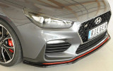 Rieger Front Splitter Gloss Black - Hyundai i30N (Pre Facelift)