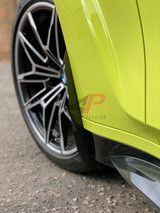 AP Design Carbon Fibre Arch Guards/Mud Flaps Rear - G80 M4