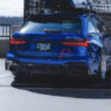 AP Design Dry Carbon Rear Diffuser Gloss Twill - RS6/RS7 (C8)