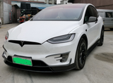 Carbon Fibre Revozport Style Front lip - Tesla Model X