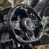 VW Custom Carbon Fibre Steering Wheel