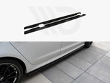 Maxton Design Side Skirts Diffusers Audi A6 S-Line / S6 C7 Fl