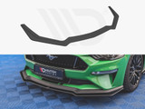 Maxton Design Street Pro Front Splitter V.1 Ford Mustang Gt Mk6 Facelift (2017-)