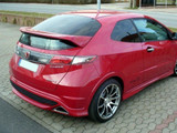 Maxton Design Rear Spoiler Honda Civic Mk8 Hb < Type R Look >