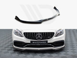 Maxton Design Front Splitter V.3 Mercedes-Amg C63 Sedan / Estate W205 / S205