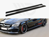 Maxton Design Side Skirts Diffusers Mercedes Cla 45 Amg C117/A45 Amg W176 (Preface)