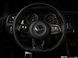 ECS Tuning Steering Wheel Hub Overlay - Black Carbon Fibre - Golf mk7