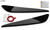 RDX Headlight Covers for BMW 2-series Grand Coupe (F44) (F2GC / 2020-present) black highgloss