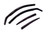 Team Heko Wind Deflectors - SEAT TOLEDO II (4 Door) 1999 - 2004 (Full Kit)