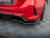 Maxton Design Central Rear Splitter (Vertical Bars) V.1 + Flaps Honda Civic Type-R Mk 11