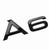 Audi A6 Gloss Black Boot Badge Audi A6 Gloss Black Boot Badge