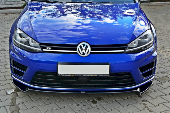 Maxton Design FRONT SPLITTER VW GOLF MK7 R VER2 (2013-2016)