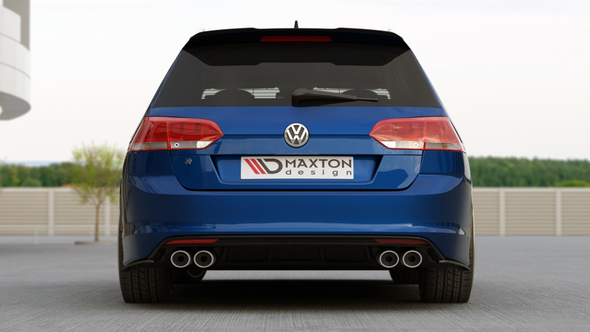 Maxton Design REAR SIDE SPLITTERS VW GOLF MK7 R ESTATE (2013-2016)