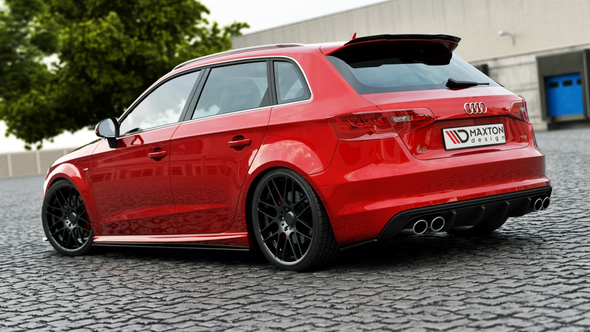 Maxton Design REAR SIDE SPLITTERS AUDI S3 8V SPORTBACK