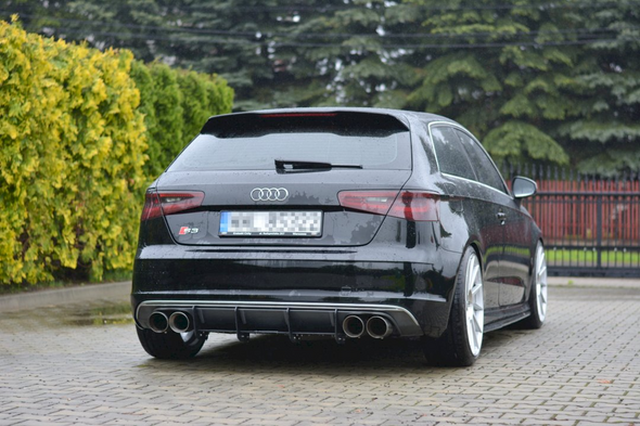 Maxton Design REAR DIFFUSER AUDI S3 8V/A3 8V S-LINE