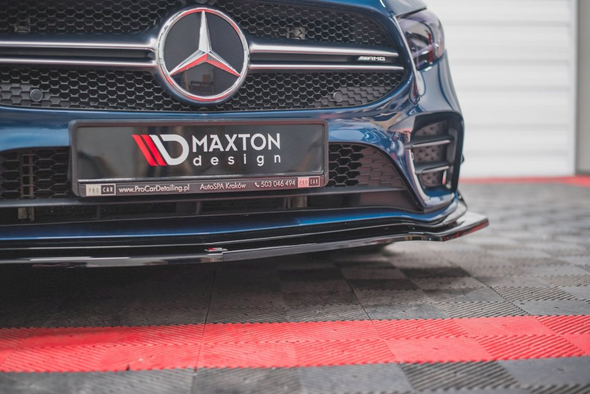 Maxton Design FRONT SPLITTER V.1 MERCEDES A35 AMG W177