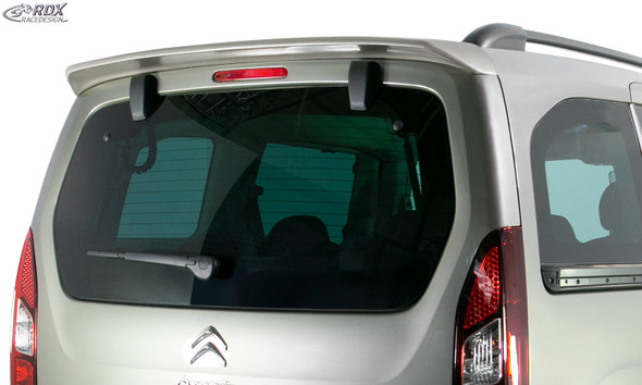 RDX Roof Spoiler for CITROEN Berlingo & FIAT Doblo & PEUGEOT Partner & Rifter & OPEL/VAUXHALL Combo & TOYOTA ProAce City with Tailgate