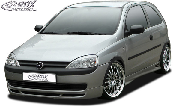 RDX Front Spoiler for OPEL/VAUXHALL Corsa C (2000-2002)