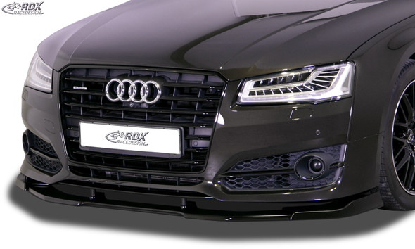 RDX Front Spoiler VARIO-X for AUDI A8 D4/4H S-Line, S8, Sport-Edition (2013+) Front Lip Splitter