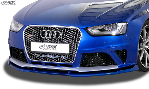 RDX Front Spoiler VARIO-X for AUDI RS4 B8 Front Lip Splitter