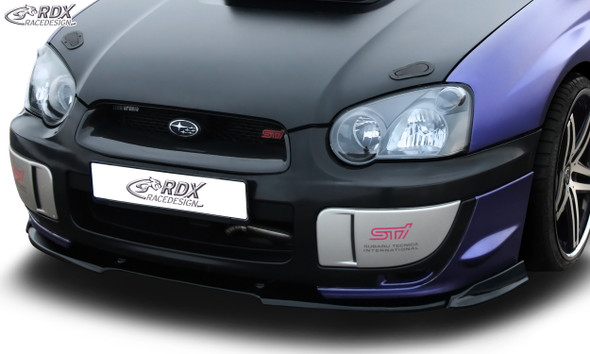 RDX Front Spoiler VARIO-X for SUBARU Impreza 3 (GD) WRX STI 2003-2005 Front Lip Splitter RDX Front Spoiler VARIO-X for SUBARU Impreza 3 (GD) WRX STI 2003-2005 Front Lip Splitter