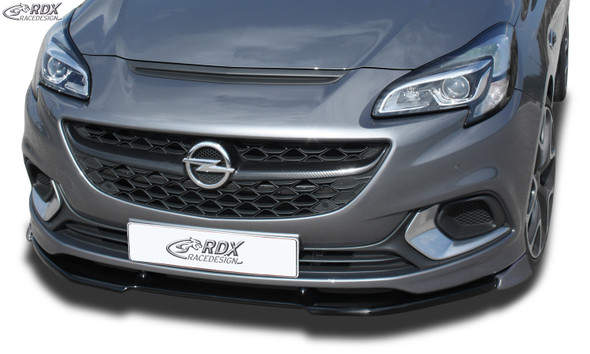 RDX Front Spoiler VARIO-X for OPEL Corsa E OPC 2015+ Front Lip Splitter
