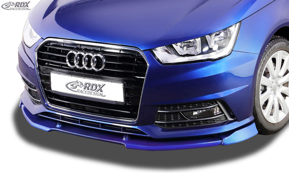 RDX Front Spoiler VARIO-X for AUDI A1 8X & A1 8XA Sportback S-Line (01/2015+) Front Lip Splitter