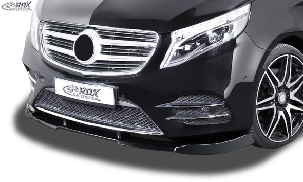 RDX Front Spoiler VARIO-X for MERCEDES V-Class W447 AMG-Line Front Lip &quotV1&quot Splitter