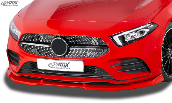 RDX Front Spoiler VARIO-X for MERCEDES A-Class W177 / V177 AMG-Line Front Lip Splitter