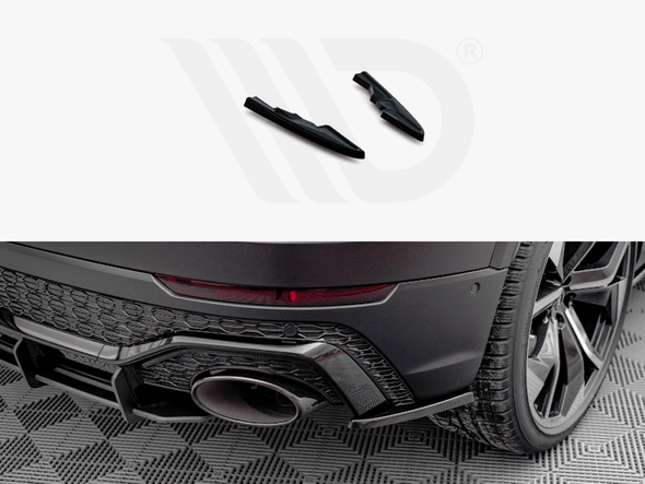 Maxton Design REAR SIDE SPLITTERS AUDI RSQ8 MK1