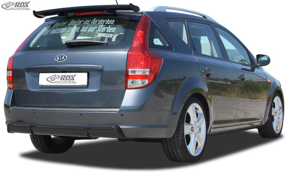 RDX rear bumper extension for KIA Ceed Type ED SW StationWagon Diffusor
