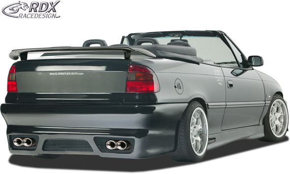 RDX rear spoiler for OPEL Astra F convertible + sedan Rear Wing