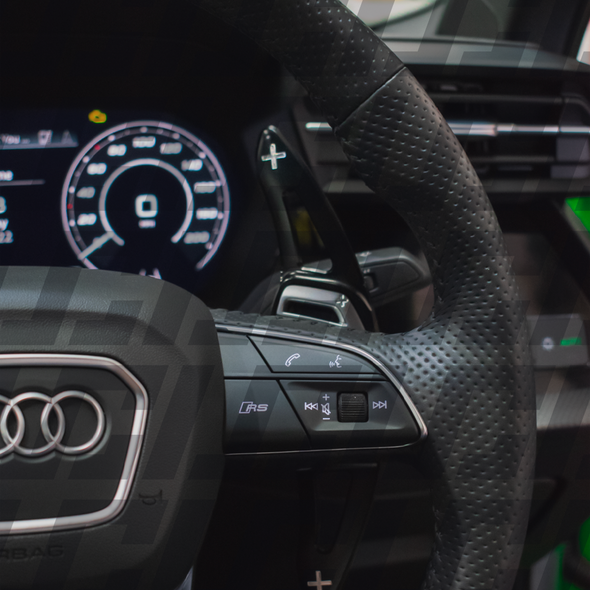 Audi RS3 8Y, RS4/RS5 B9, RS6/RS7 C8 Paddle Extensions for Paddle Style V7