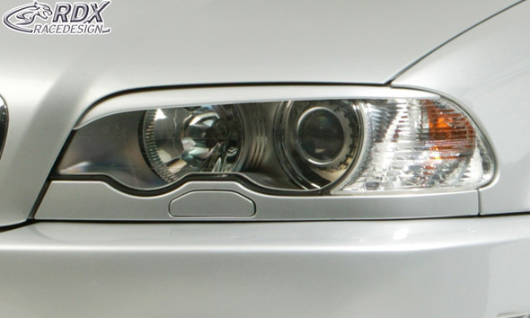 RDX Headlight Covers for BMW 3-series (E46) (346... / 1999-2007) Coupe & Cabrio