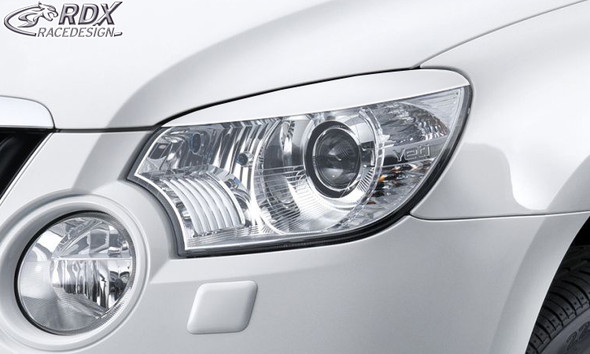 RDX Headlight Covers for SKODA Yeti (5L / 2009-2013)