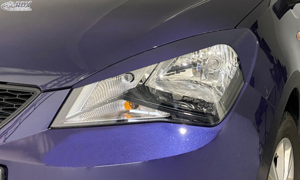 RDX Headlight Covers for SEAT Mii (AA, AAN / 2011-2021)