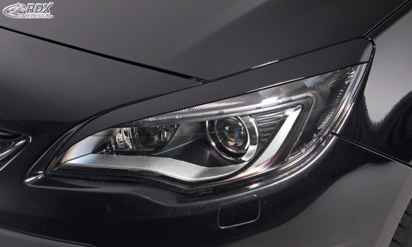 RDX Headlight Covers for OPEL/VAUXHALL Astra J (PJ, P-J/SW / 2013-2018)