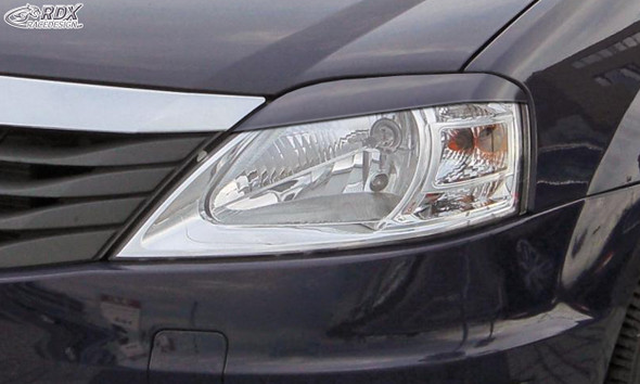 RDX Headlight Covers for DACIA Logan (SD / 2008-2013)
