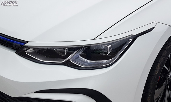 RDX Headlight Covers for VW Golf 8 (CD... / 2019-present)