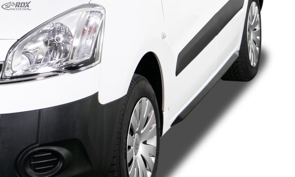 RDX Sideskirts for CITROEN Berlingo 2008-2018 (Type 7) / for PEUGEOT Partner 2008-2018 (Type 7) "Slim" RDX Sideskirts for CITROEN Berlingo 2008-2018 (Type 7) / for PEUGEOT Partner 2008-2018 (Type 7) "Slim"