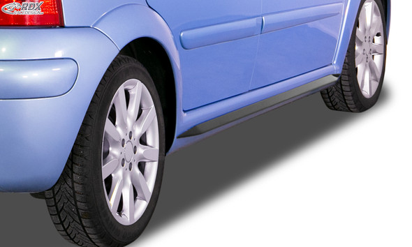 RDX Sideskirts for CITROEN C3 2002-2009 "Slim"