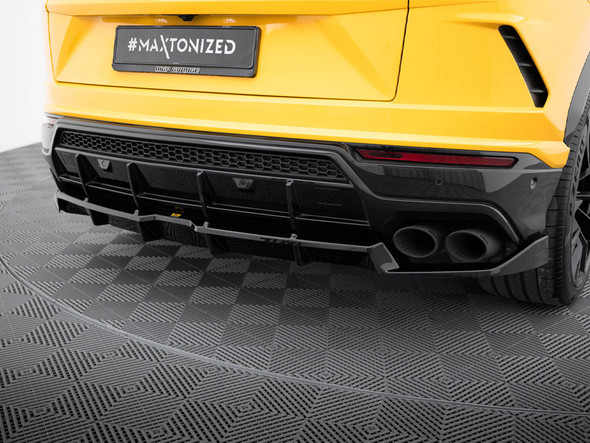 Maxton Design Rear Splitter (Vertical Bars) Lamborghini URUS Mk1 Maxton Design Rear Splitter (Vertical Bars) Lamborghini URUS Mk1