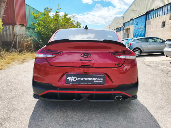 Motordrome Rear Splitter Hyundai i30 Mk3 N-Line Fastback Facelift
