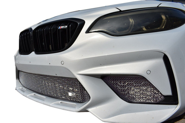 Zunsport BMW M2 Competition (F87) - Front Grille Set - Silver Finish (2019 - )