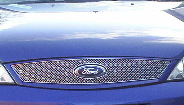 Zunsport Ford Mondeo - Upper Grille - Silver finish (2000 to 2007)