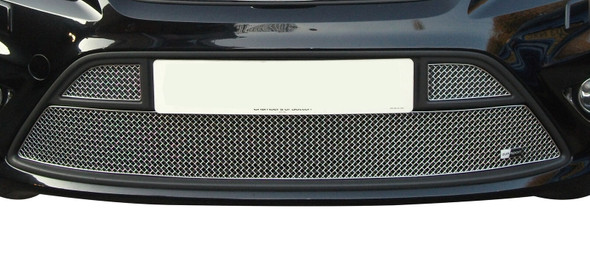 Zunsport Ford Focus ST 08MY - Lower Grille - Silver finish (2008 to 2010)